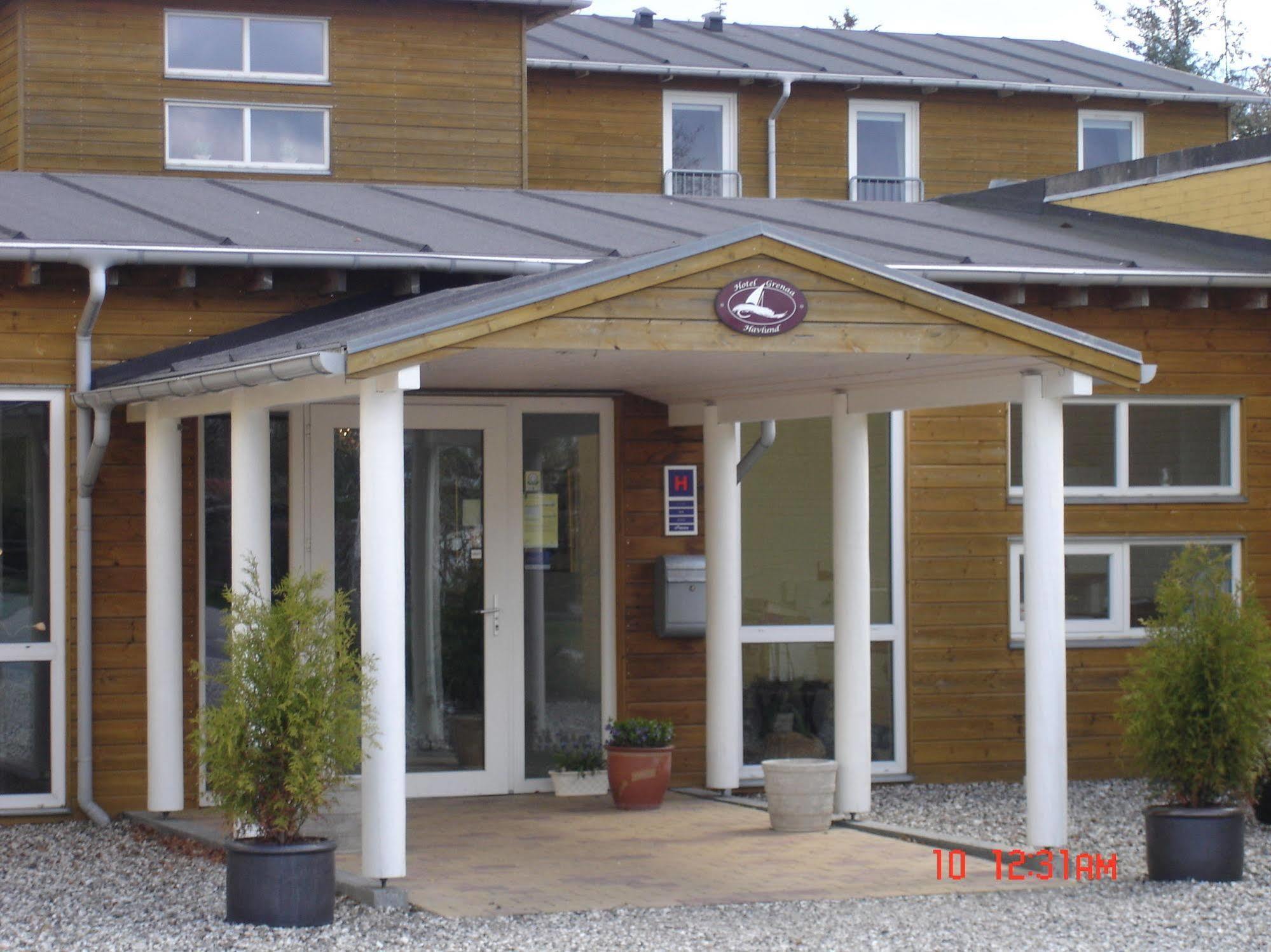 Hotel Havlund Bed And Breakfast Grenå Exterior foto
